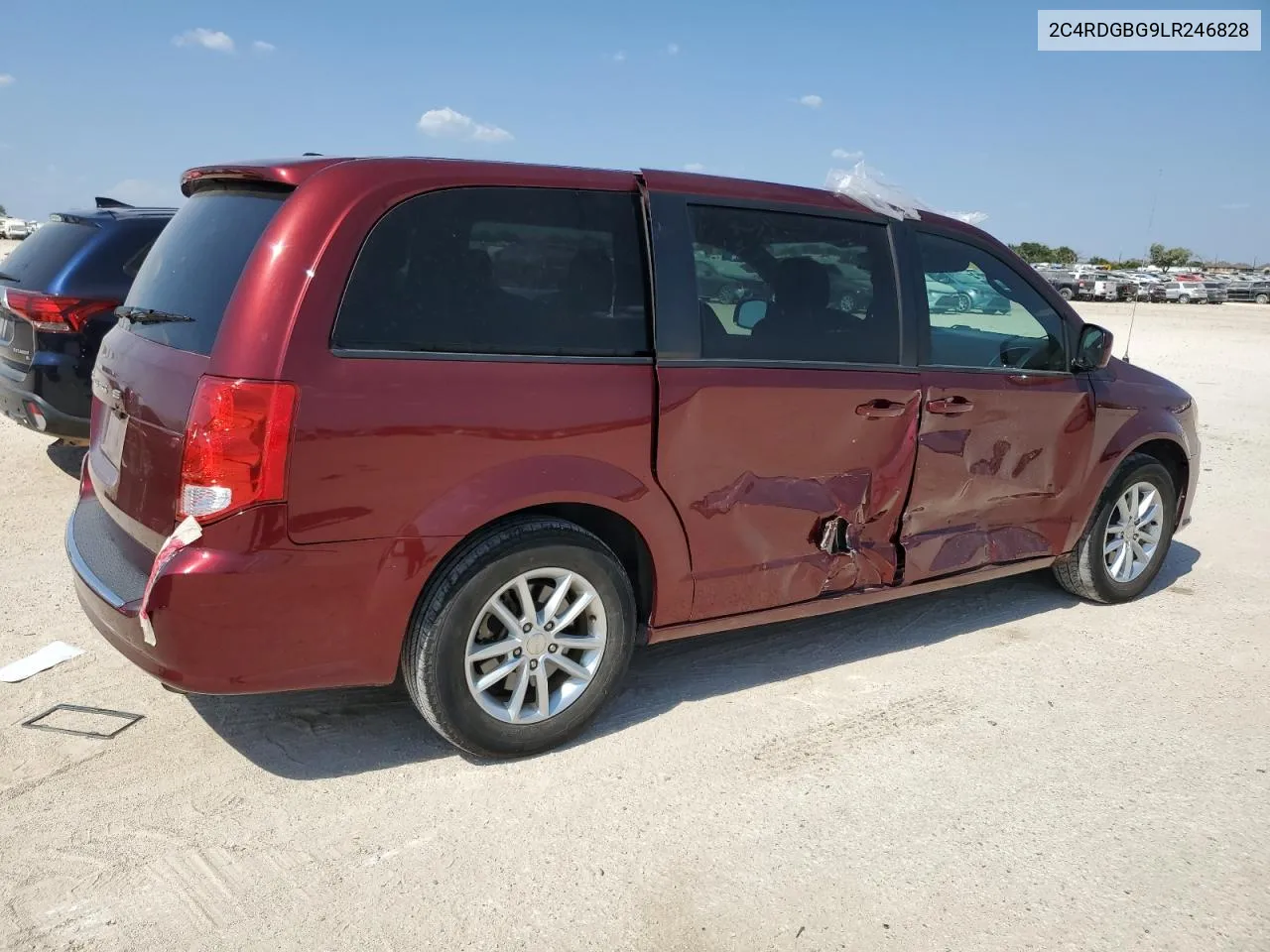 2020 Dodge Grand Caravan Se VIN: 2C4RDGBG9LR246828 Lot: 68507214