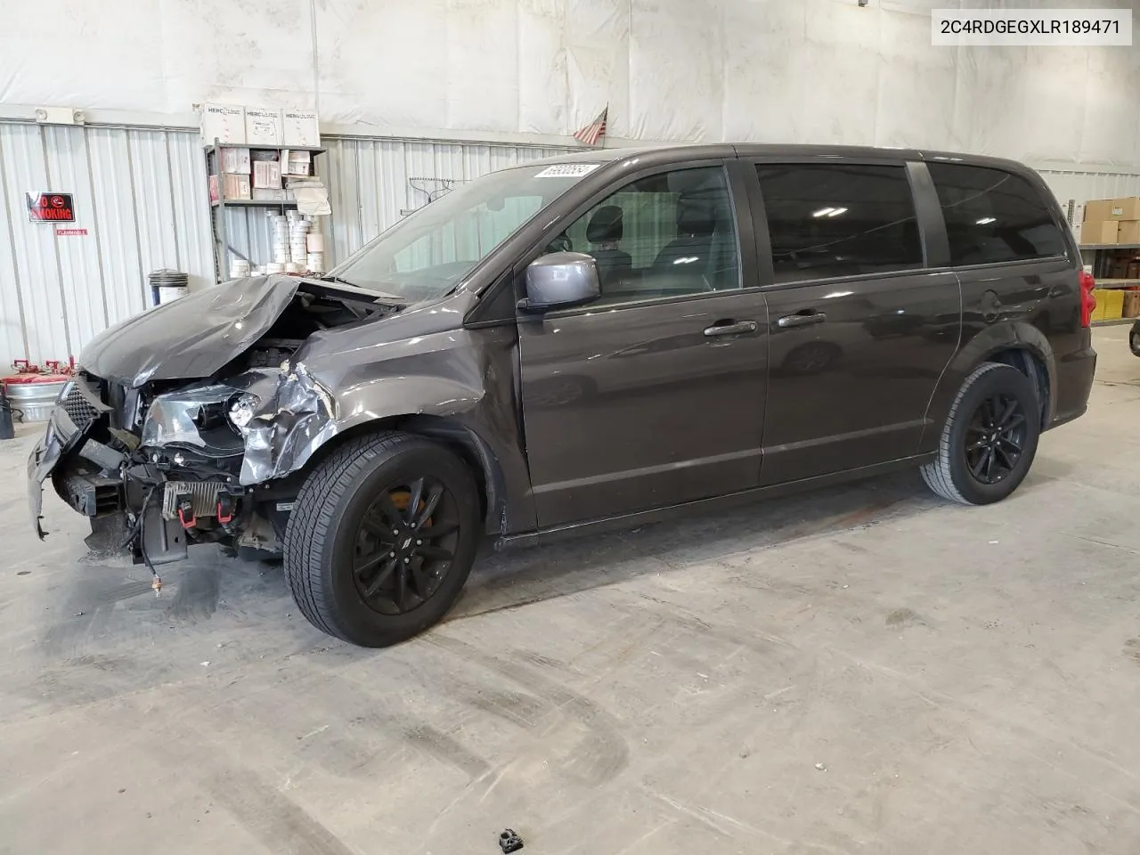 2C4RDGEGXLR189471 2020 Dodge Grand Caravan Gt