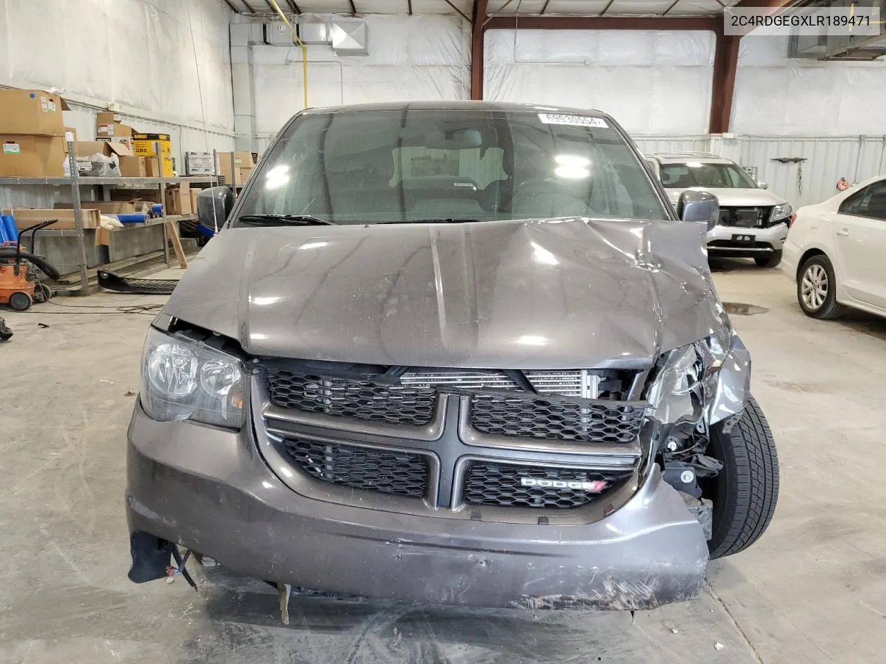 2020 Dodge Grand Caravan Gt VIN: 2C4RDGEGXLR189471 Lot: 69930554