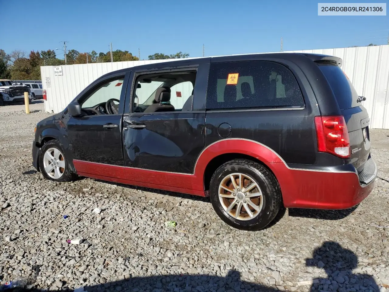 2C4RDGBG9LR241306 2020 Dodge Grand Caravan Se