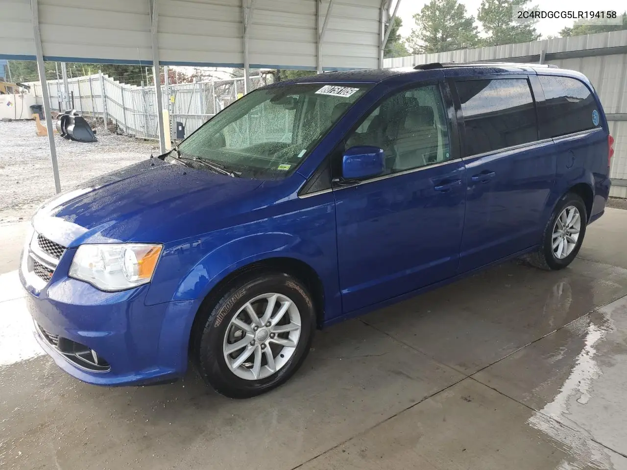2C4RDGCG5LR194158 2020 Dodge Grand Caravan Sxt