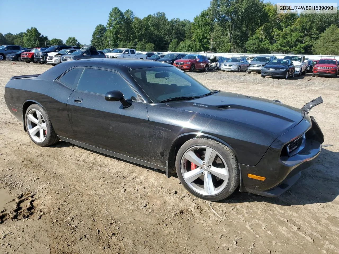 2B3LJ74W89H539090 2009 Dodge Challenger Srt-8