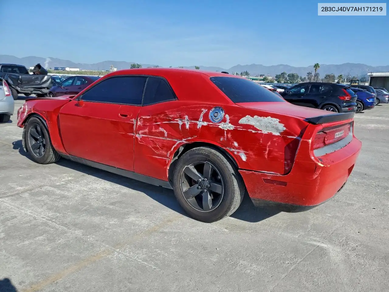 2B3CJ4DV7AH171219 2010 Dodge Challenger Se