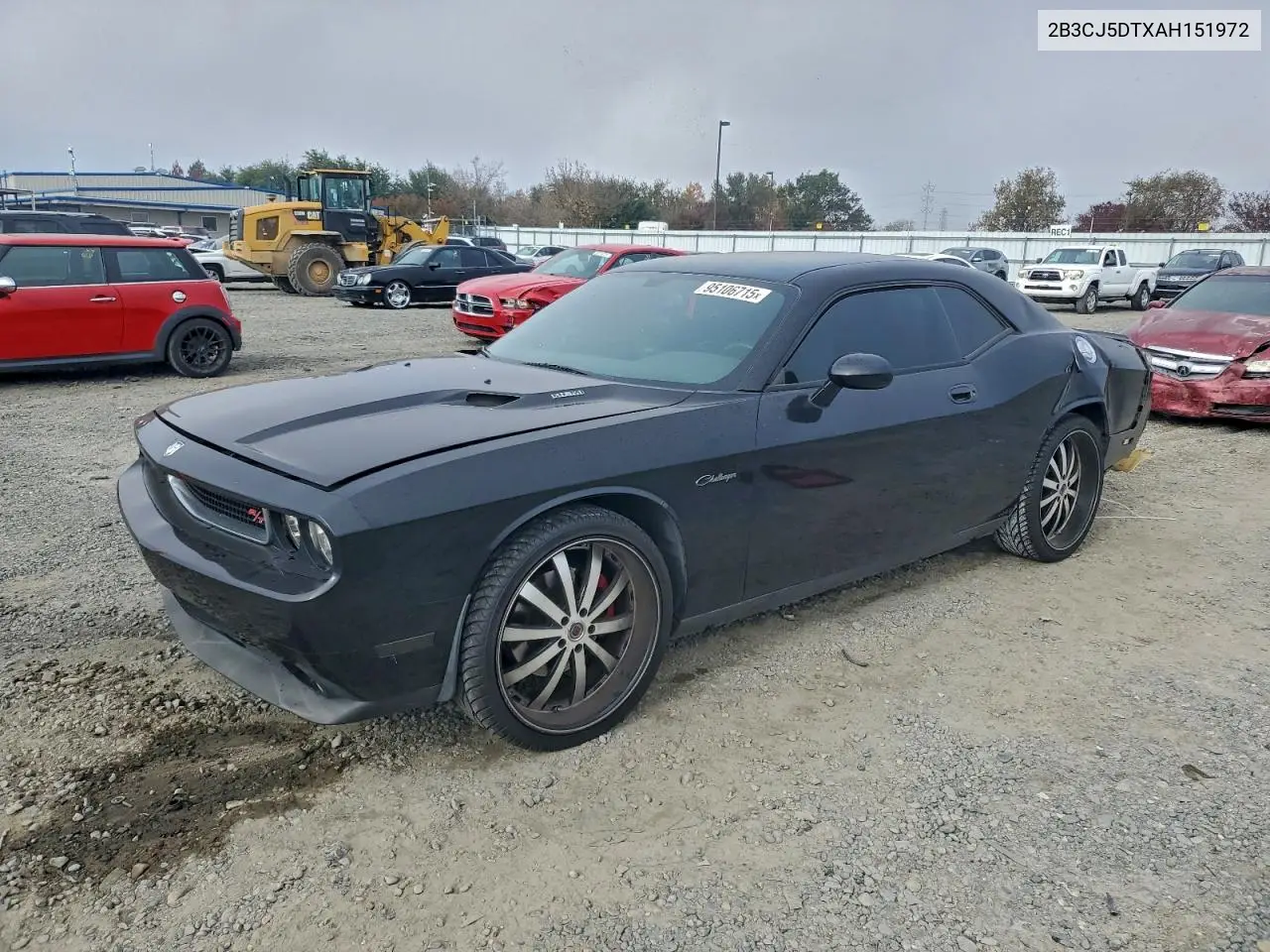 2B3CJ5DTXAH151972 2010 Dodge Challenger R/T