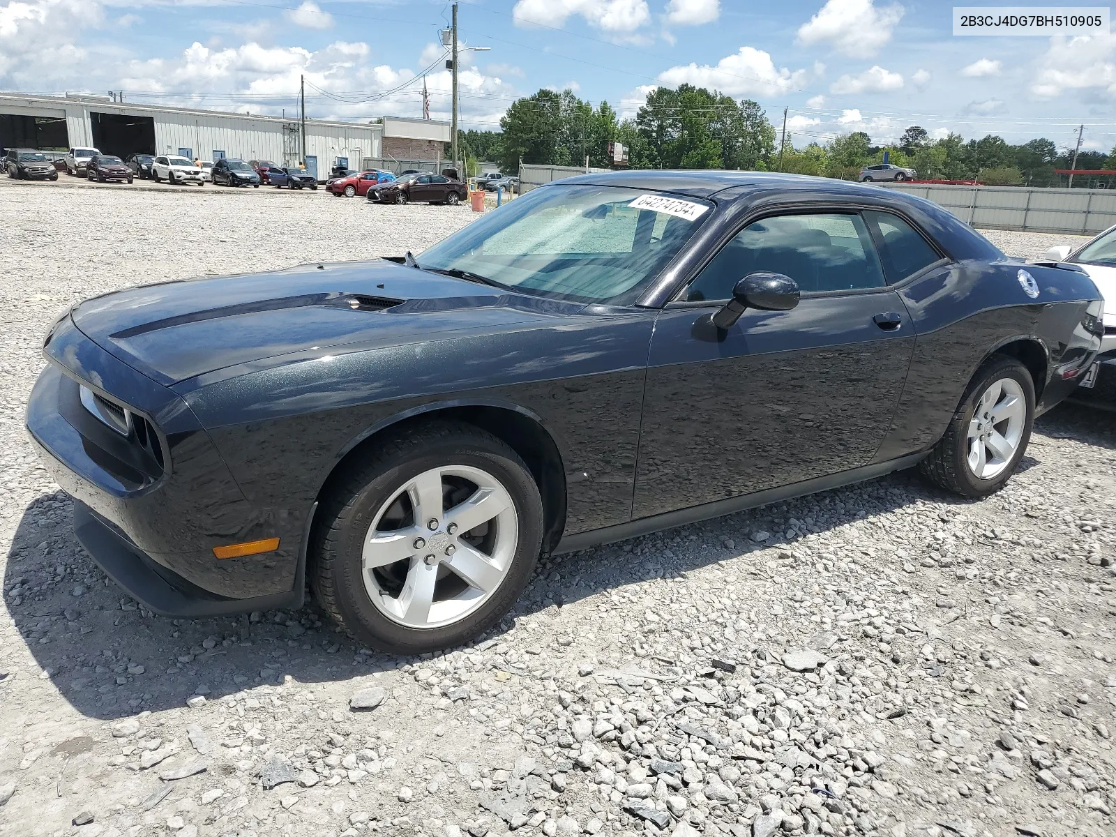 2B3CJ4DG7BH510905 2011 Dodge Challenger