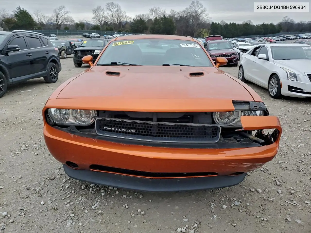 2B3CJ4DG4BH596934 2011 Dodge Challenger