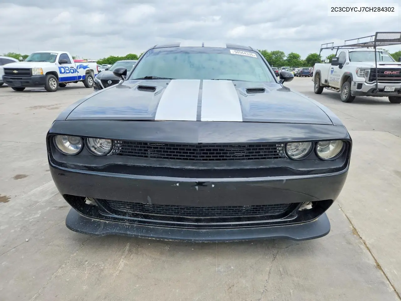 2C3CDYCJ7CH284302 2012 Dodge Challenger Srt-8