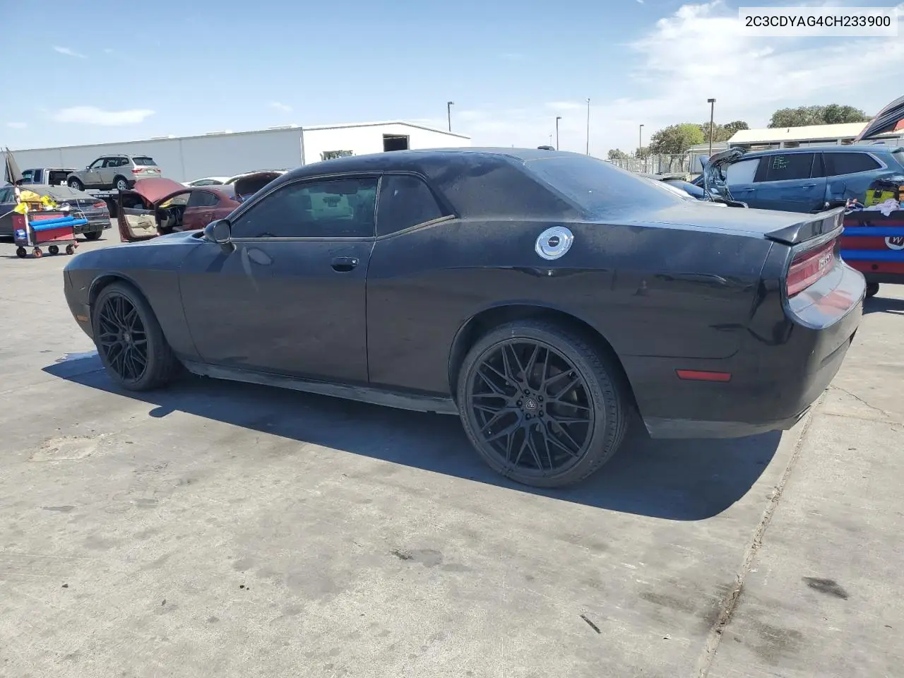 2C3CDYAG4CH233900 2012 Dodge Challenger Sxt