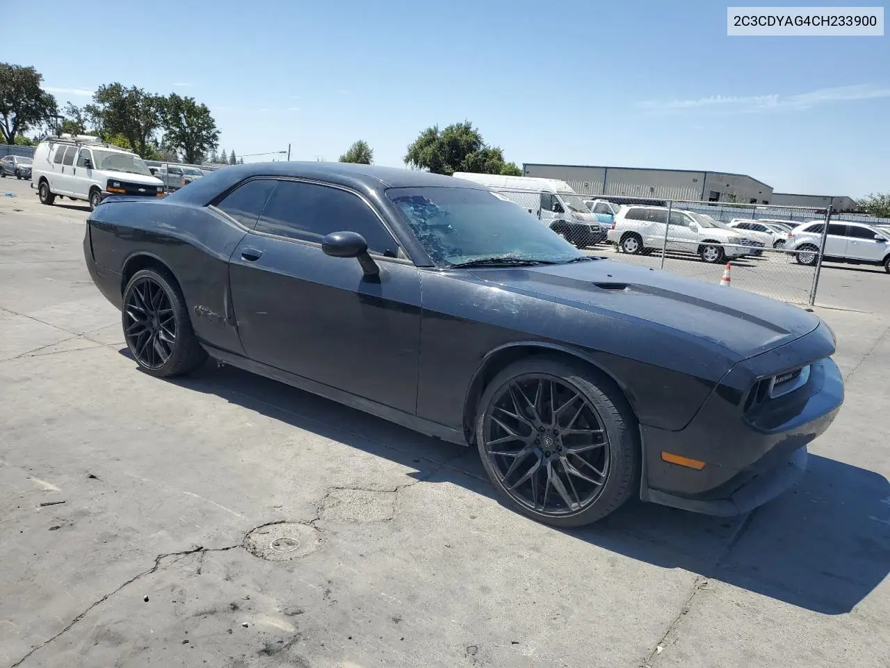 2C3CDYAG4CH233900 2012 Dodge Challenger Sxt
