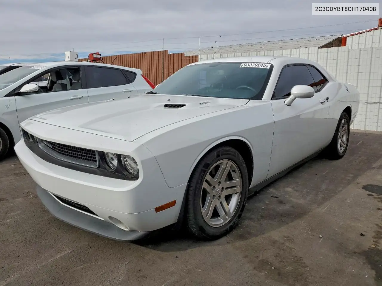 2C3CDYBT8CH170408 2012 Dodge Challenger R/T