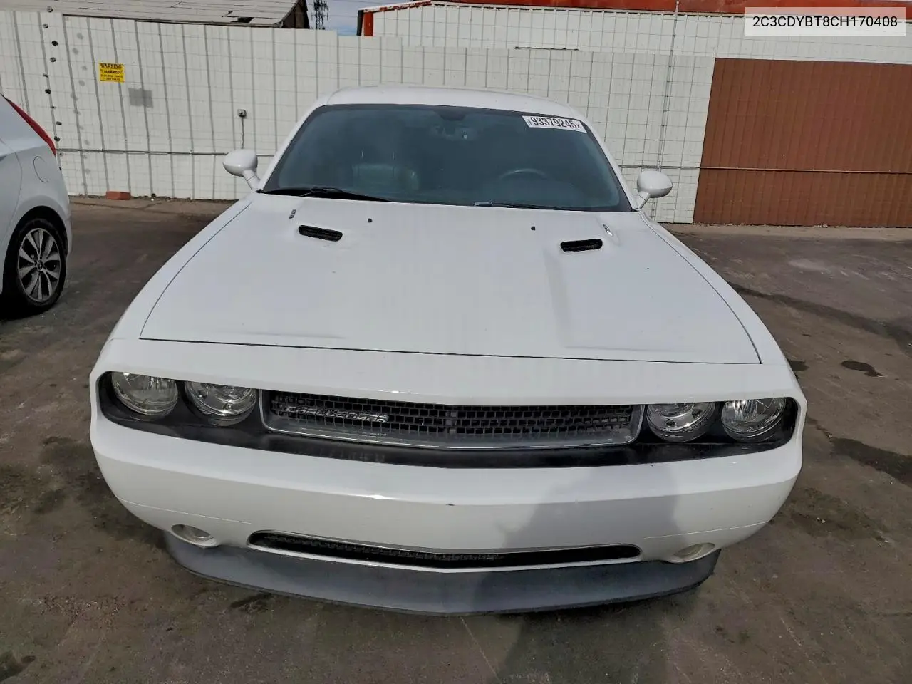2C3CDYBT8CH170408 2012 Dodge Challenger R/T