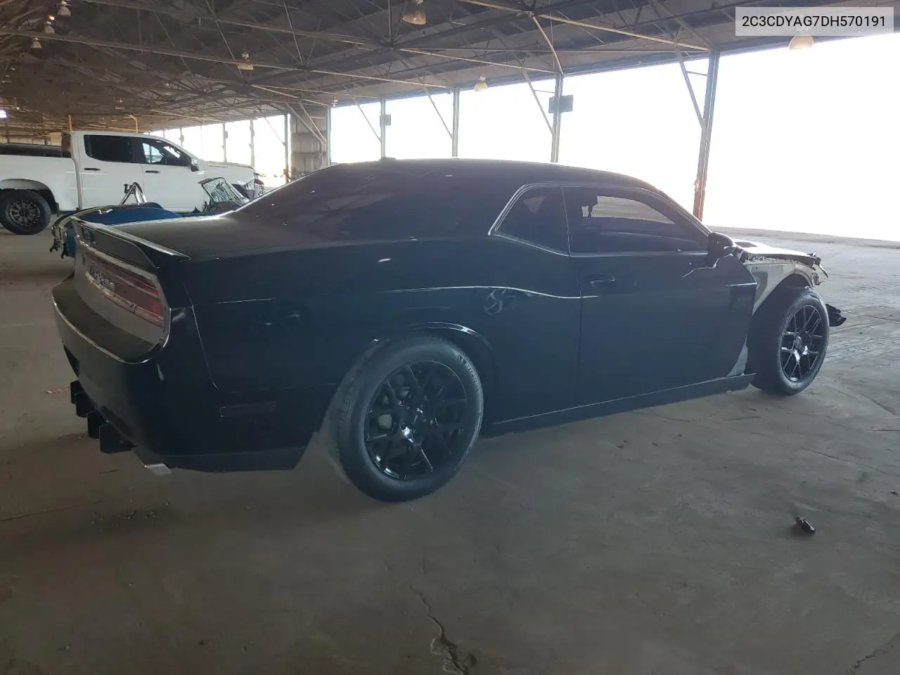 2C3CDYAG7DH570191 2013 Dodge Challenger Sxt