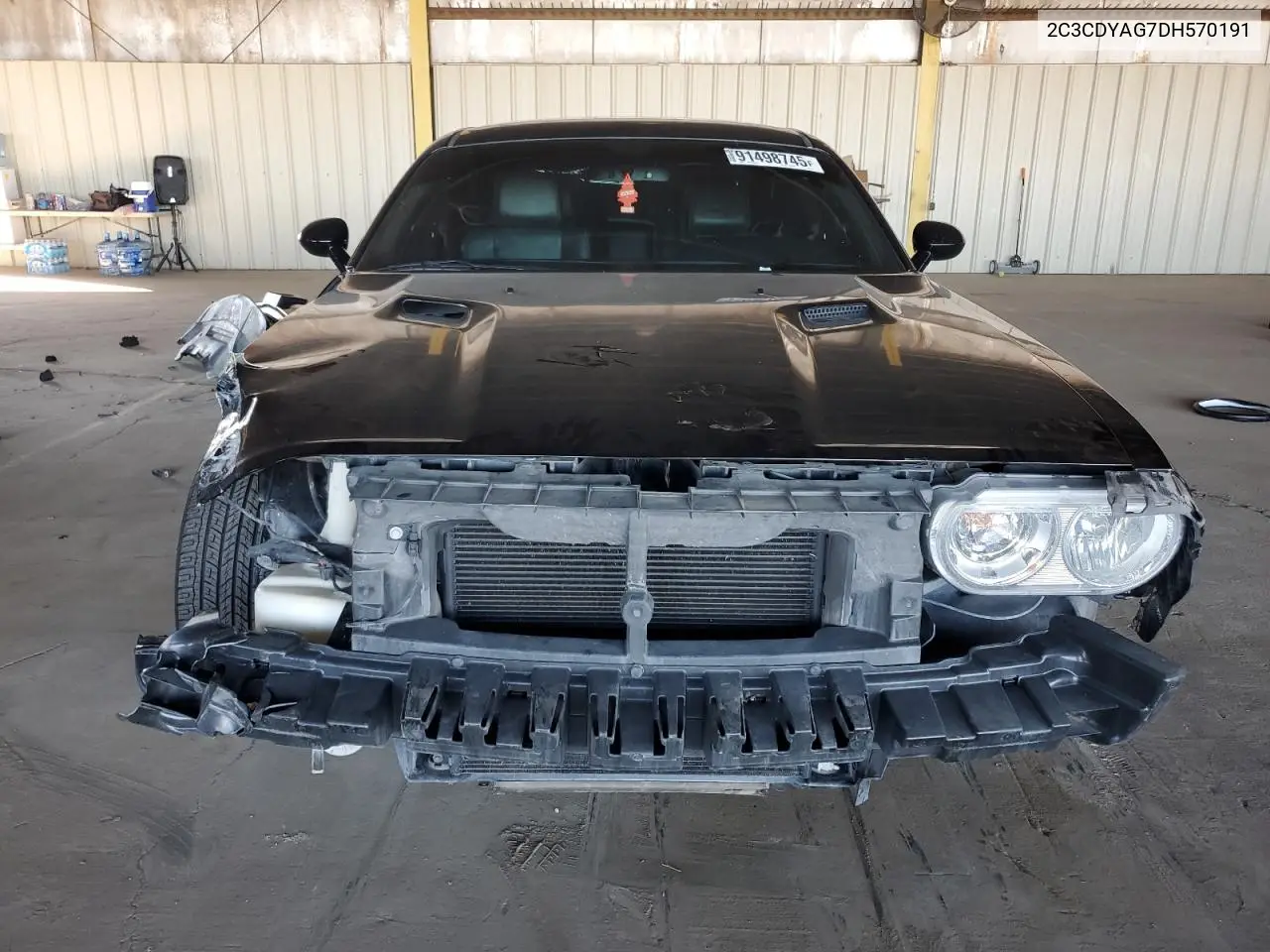 2C3CDYAG7DH570191 2013 Dodge Challenger Sxt