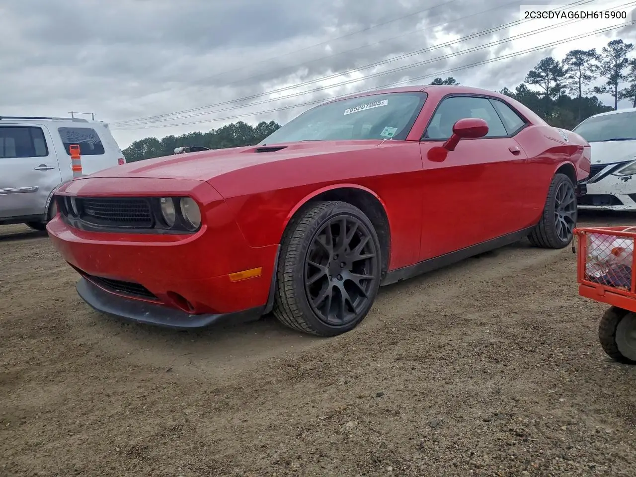 2C3CDYAG6DH615900 2013 Dodge Challenger Sxt