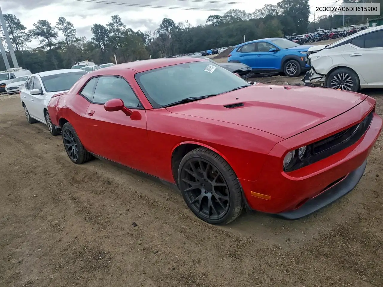 2C3CDYAG6DH615900 2013 Dodge Challenger Sxt