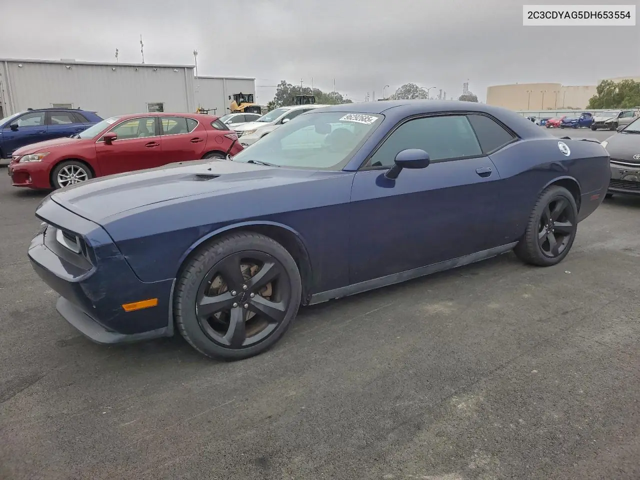 2C3CDYAG5DH653554 2013 Dodge Challenger Sxt
