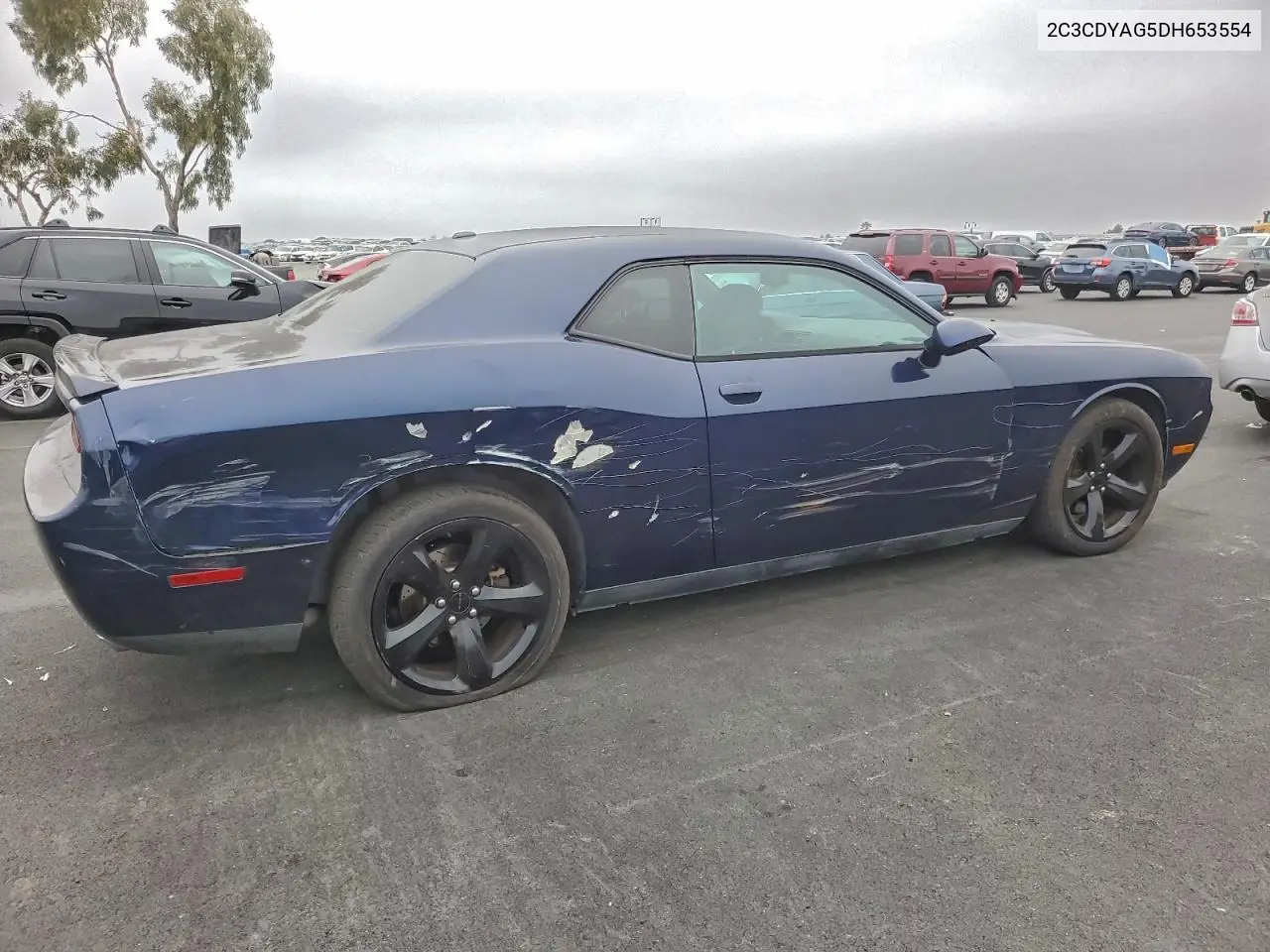 2C3CDYAG5DH653554 2013 Dodge Challenger Sxt
