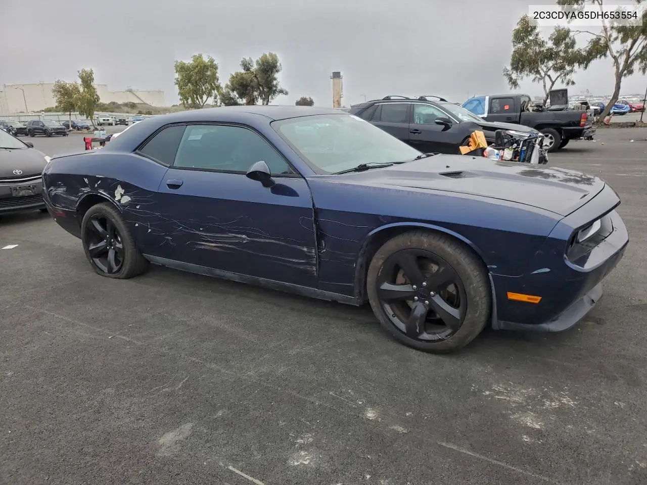 2C3CDYAG5DH653554 2013 Dodge Challenger Sxt