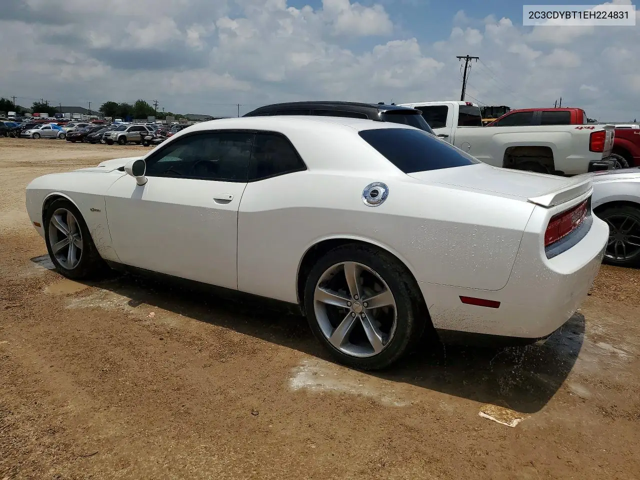 2C3CDYBT1EH224831 2014 Dodge Challenger R