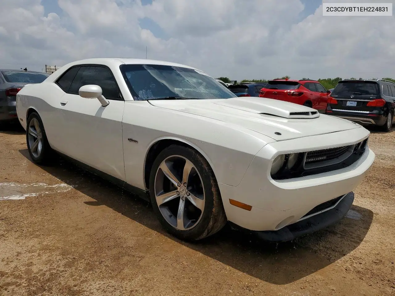 2C3CDYBT1EH224831 2014 Dodge Challenger R