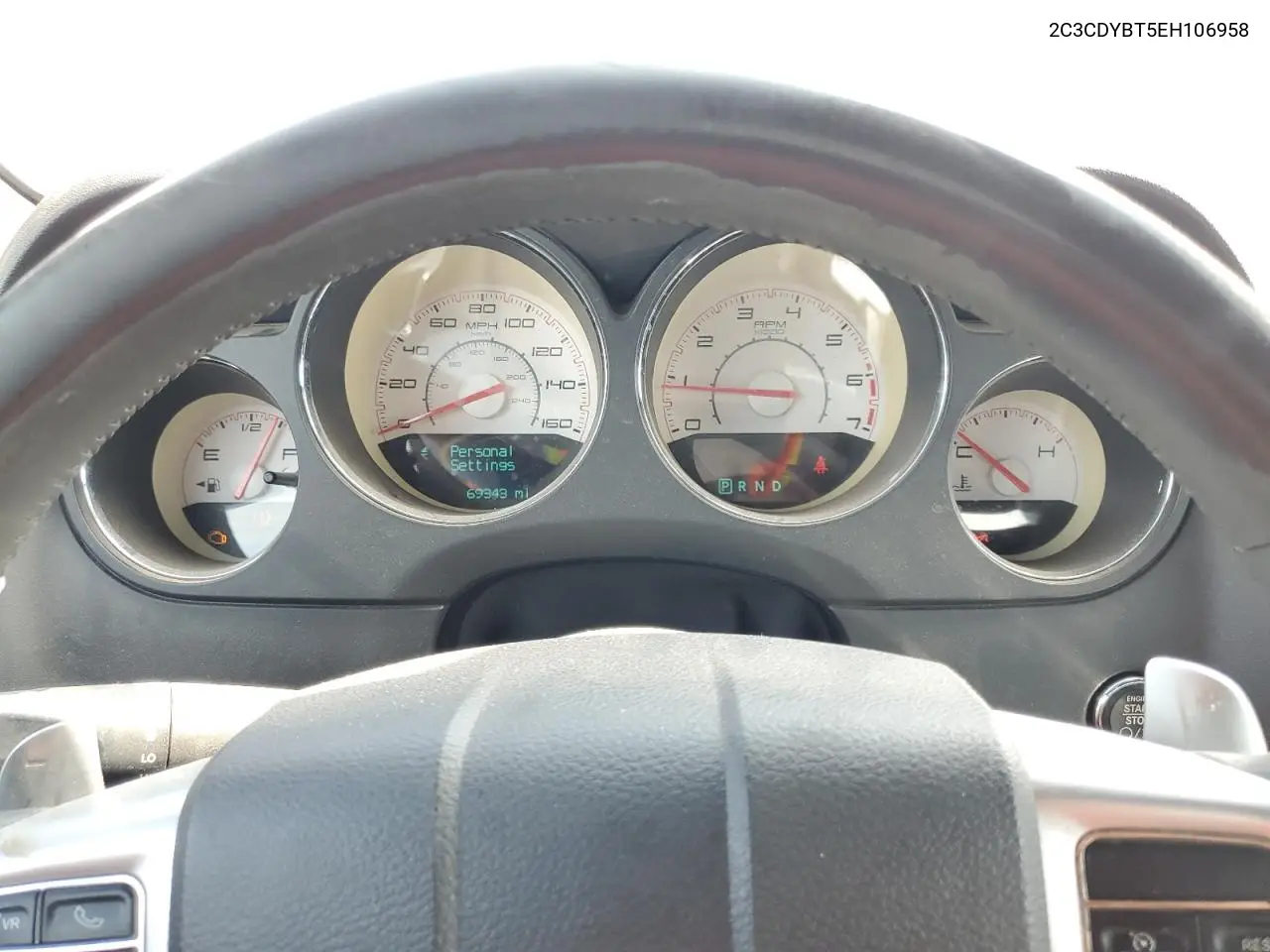 2C3CDYBT5EH106958 2014 Dodge Challenger R/T