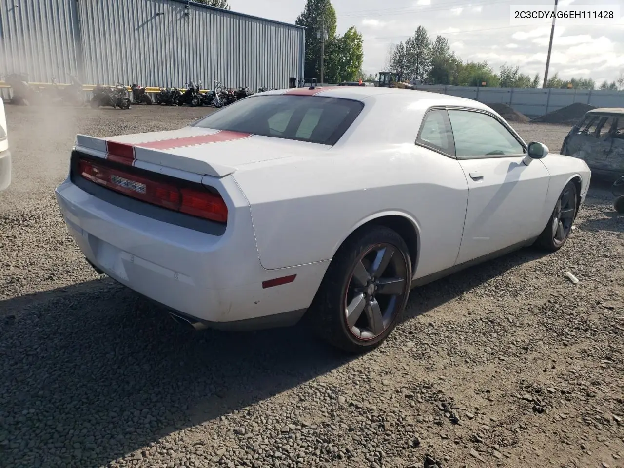 2C3CDYAG6EH111428 2014 Dodge Challenger Sxt