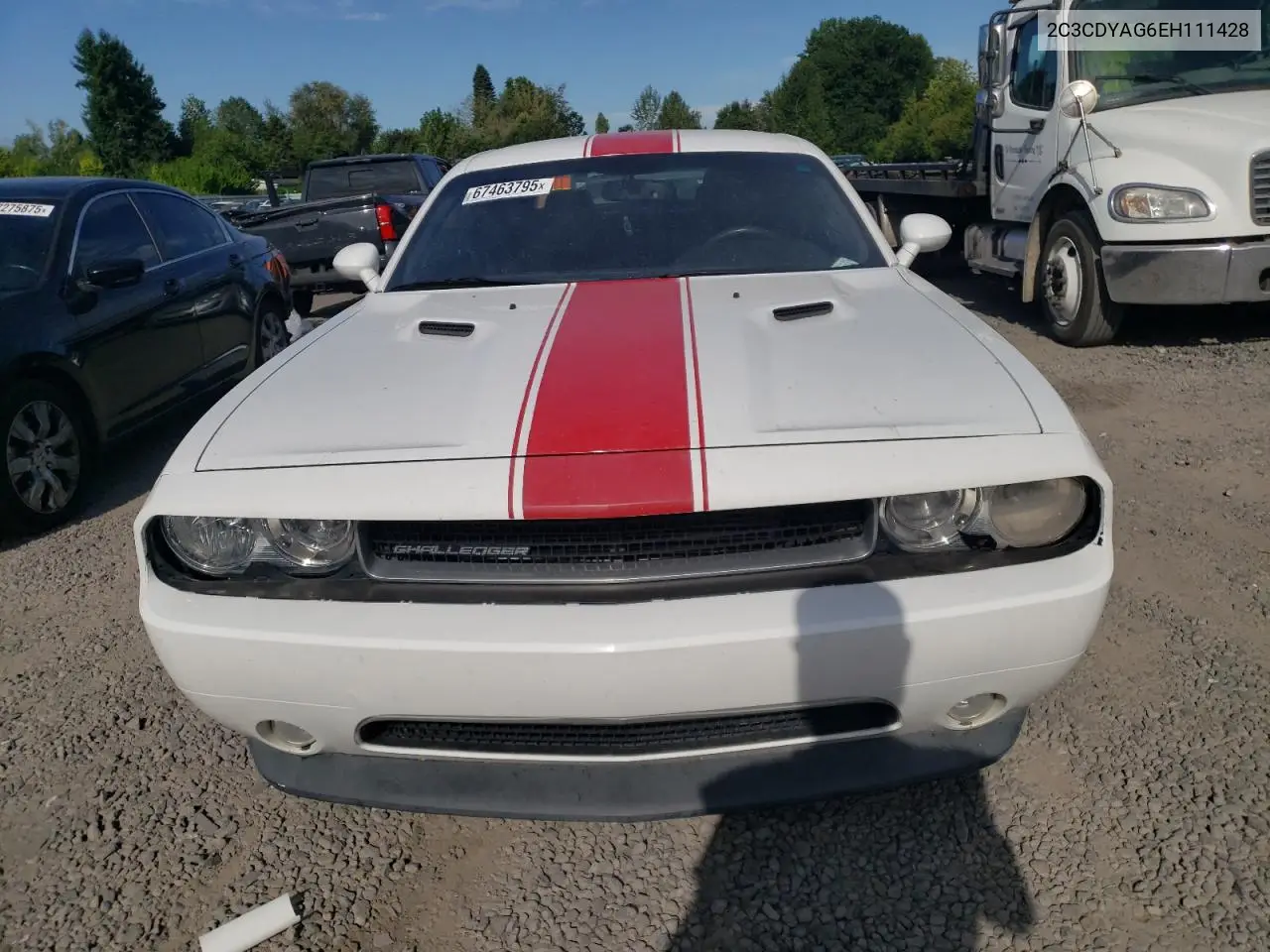 2C3CDYAG6EH111428 2014 Dodge Challenger Sxt