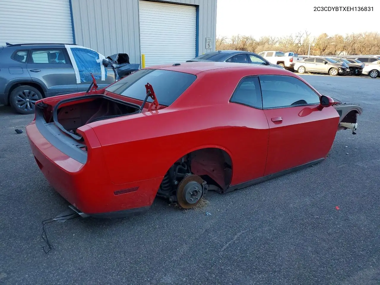 2C3CDYBTXEH136831 2014 Dodge Challenger R/T