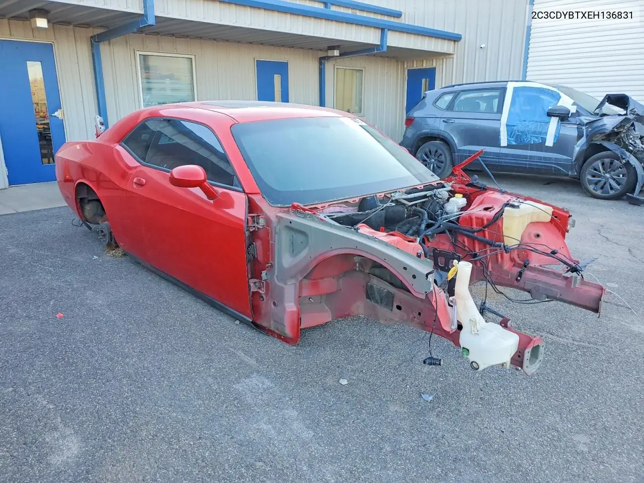 2C3CDYBTXEH136831 2014 Dodge Challenger R/T