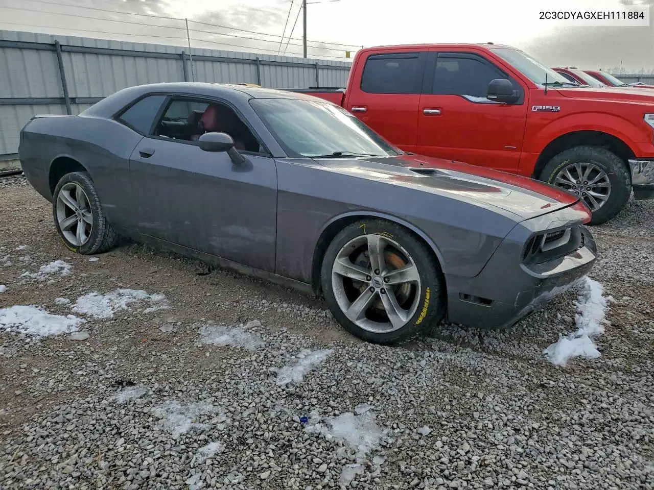 2C3CDYAGXEH111884 2014 Dodge Challenger Sxt