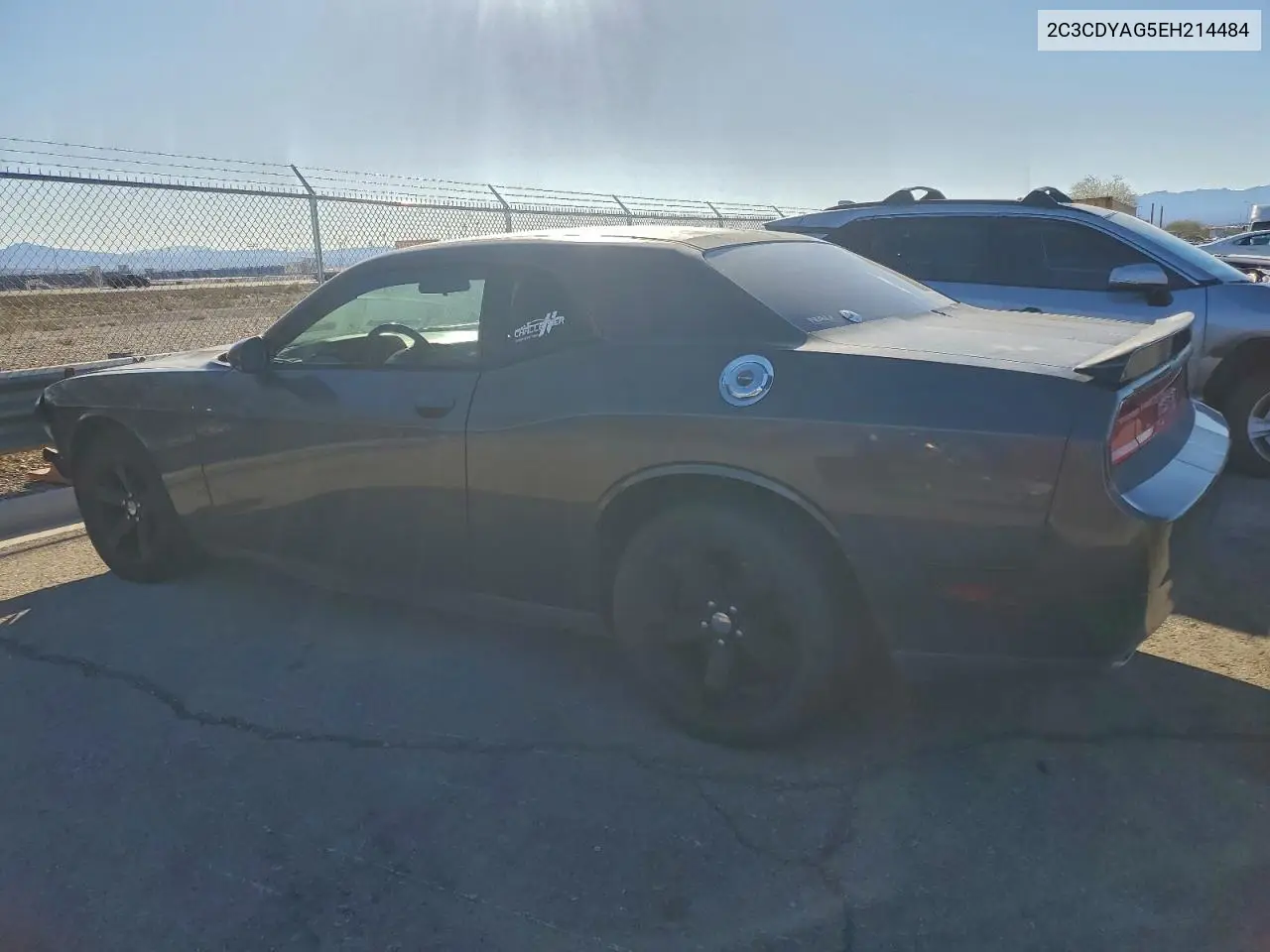 2C3CDYAG5EH214484 2014 Dodge Challenger Sxt