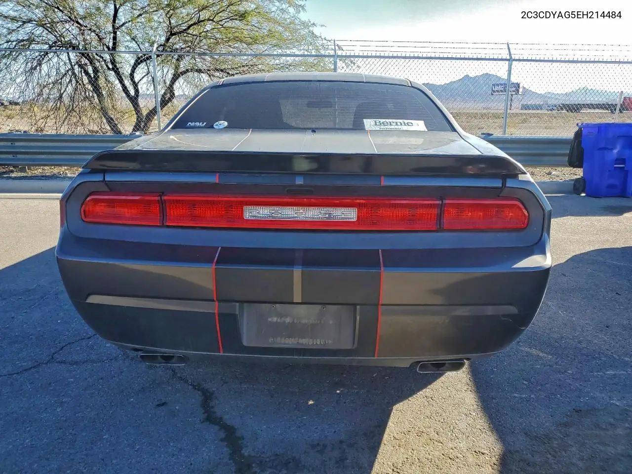 2C3CDYAG5EH214484 2014 Dodge Challenger Sxt