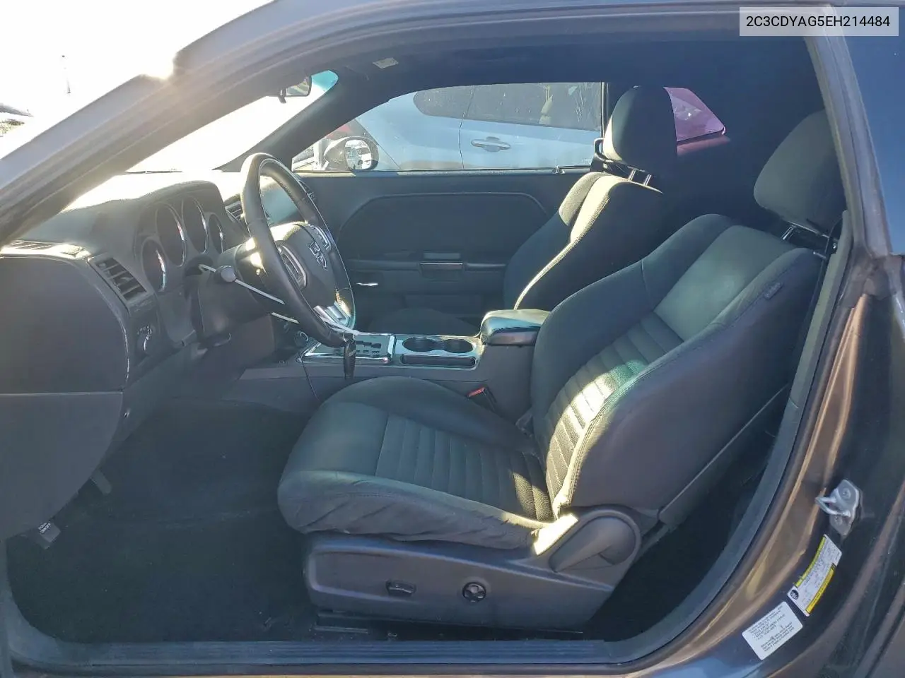 2C3CDYAG5EH214484 2014 Dodge Challenger Sxt