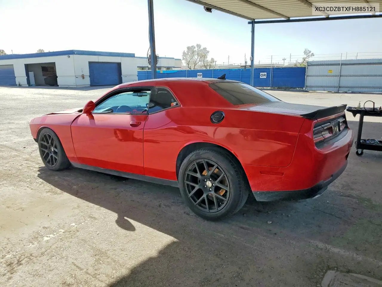 2C3CDZBTXFH885121 2015 Dodge Challenger Srt 392