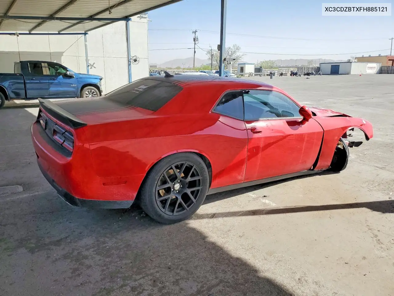 2C3CDZBTXFH885121 2015 Dodge Challenger Srt 392