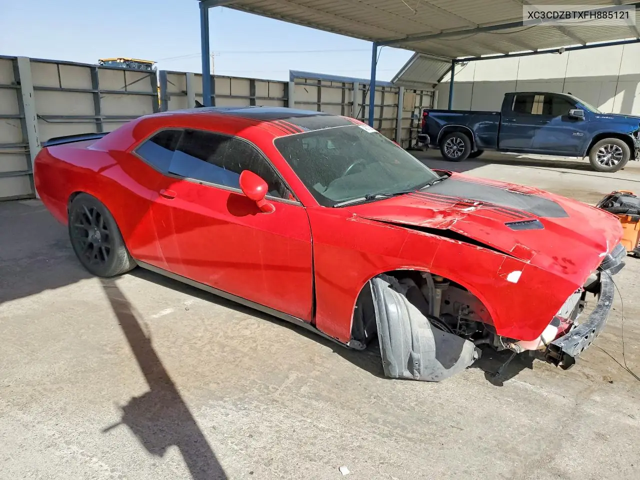 2C3CDZBTXFH885121 2015 Dodge Challenger Srt 392