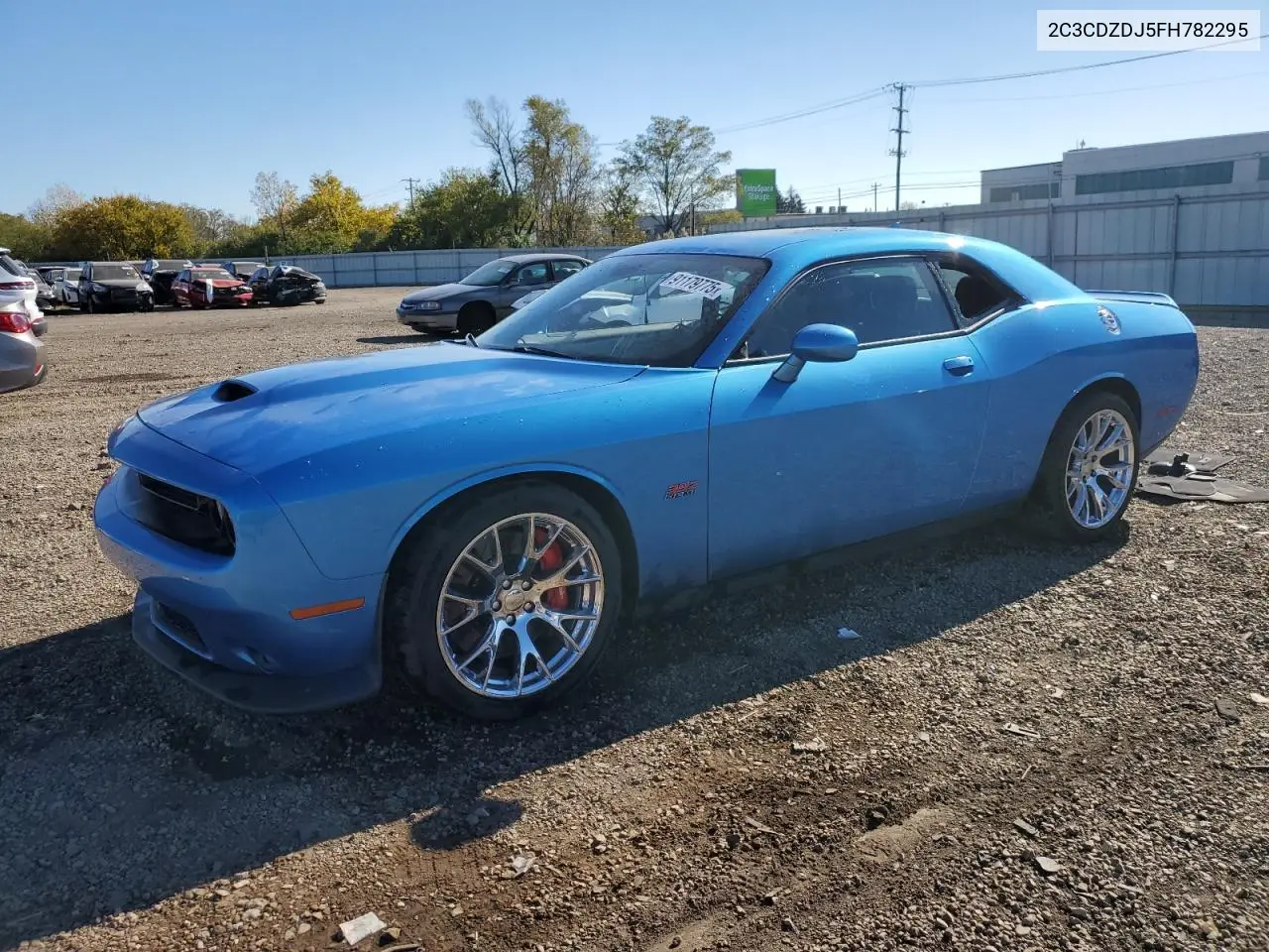 2C3CDZDJ5FH782295 2015 Dodge Challenger Srt 392