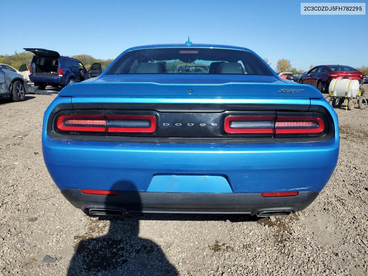 2C3CDZDJ5FH782295 2015 Dodge Challenger Srt 392