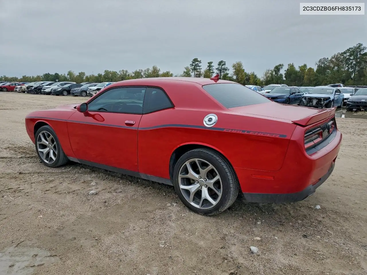 2C3CDZBG6FH835173 2015 Dodge Challenger Sxt Plus