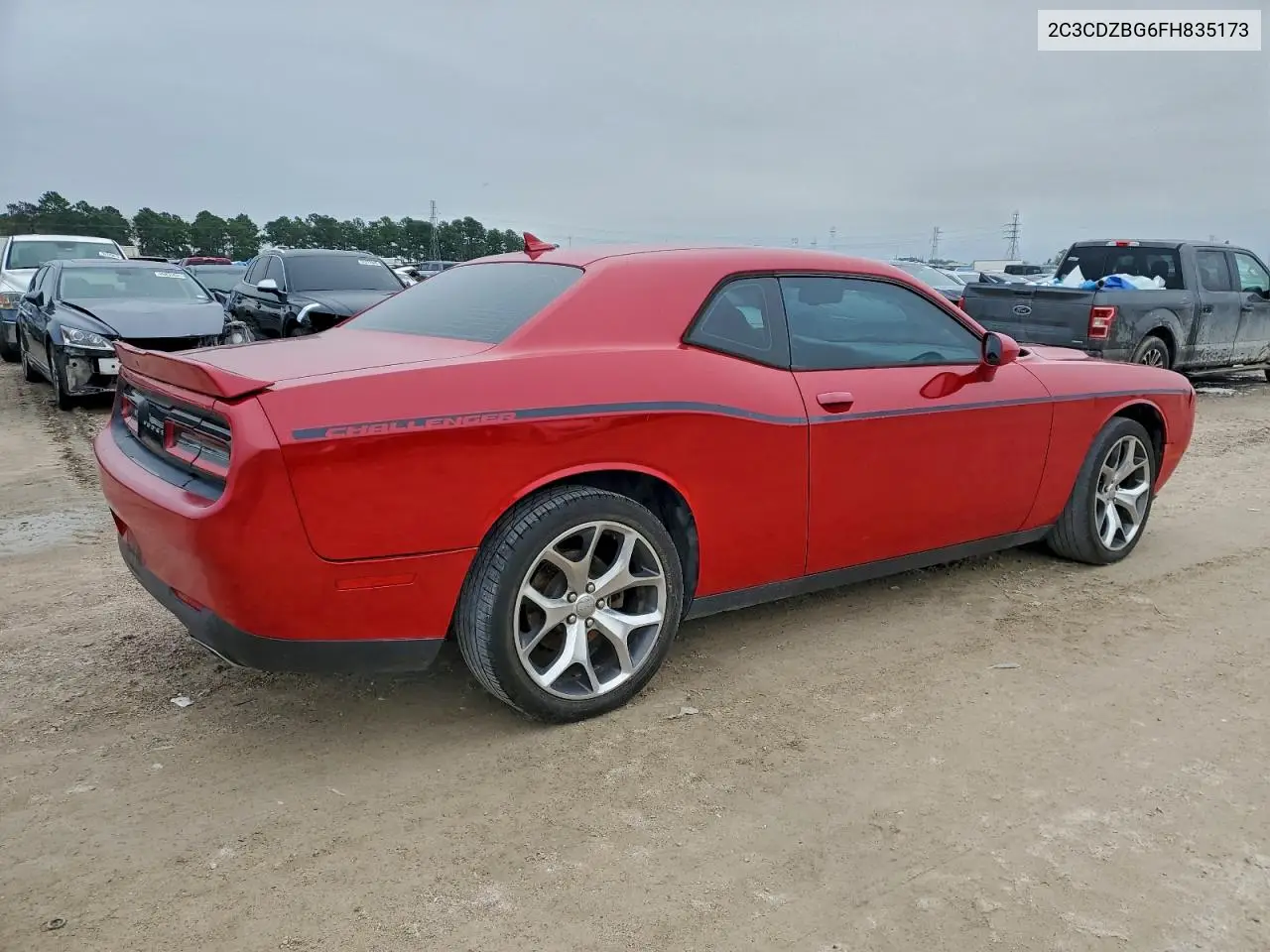 2C3CDZBG6FH835173 2015 Dodge Challenger Sxt Plus