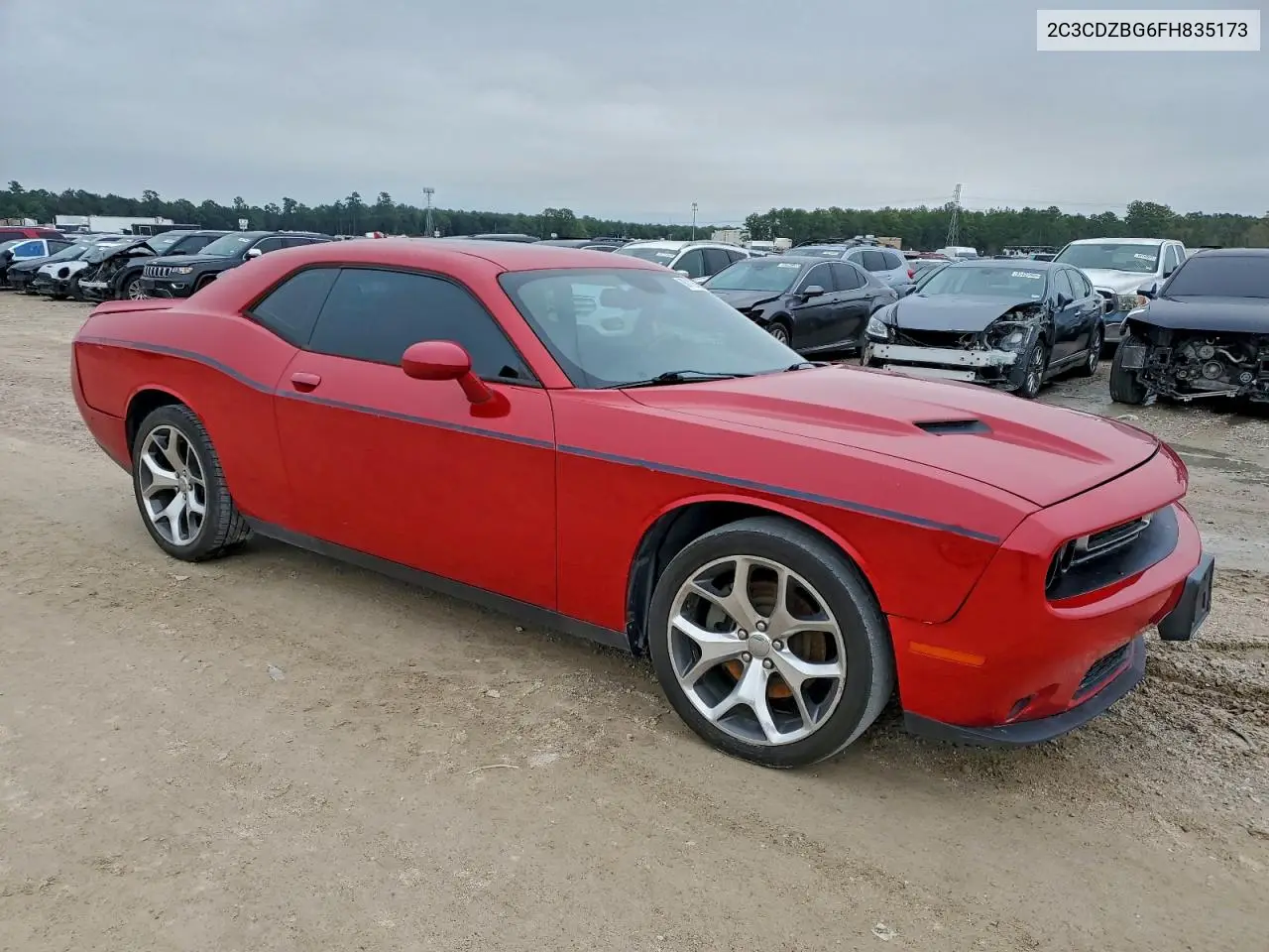 2C3CDZBG6FH835173 2015 Dodge Challenger Sxt Plus