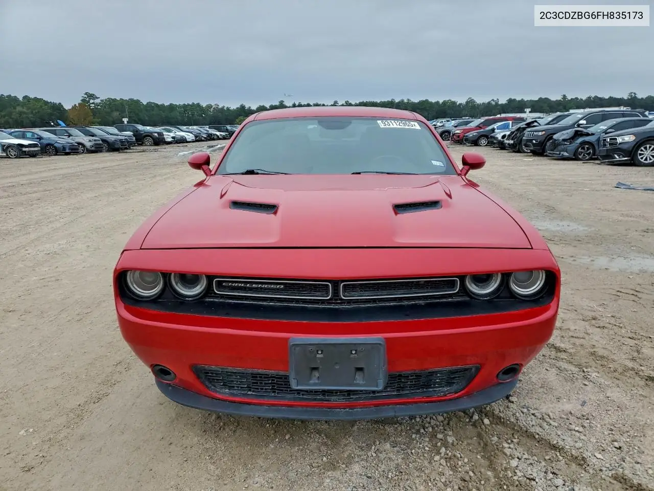 2C3CDZBG6FH835173 2015 Dodge Challenger Sxt Plus