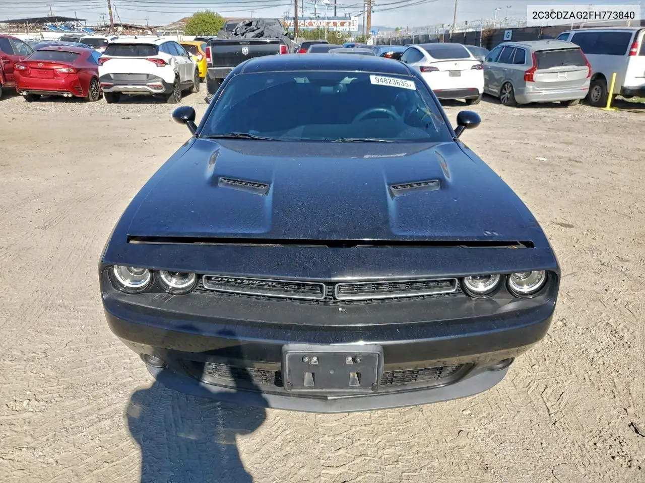 2C3CDZAG2FH773840 2015 Dodge Challenger Sxt