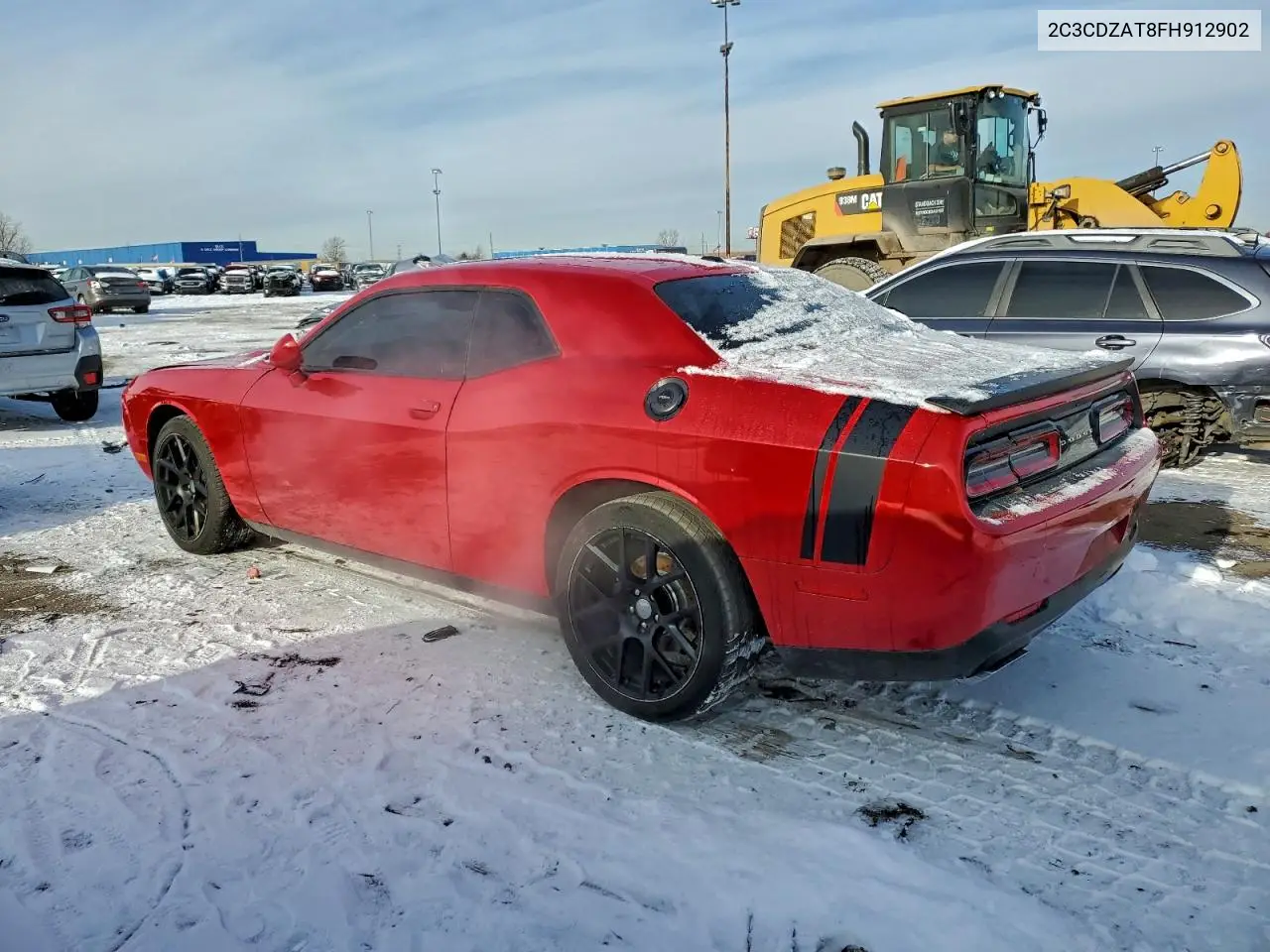 2C3CDZAT8FH912902 2015 Dodge Challenger Sxt