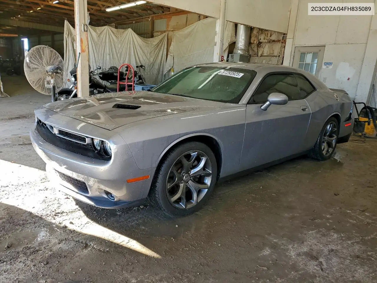 2C3CDZAG4FH835089 2015 Dodge Challenger Sxt