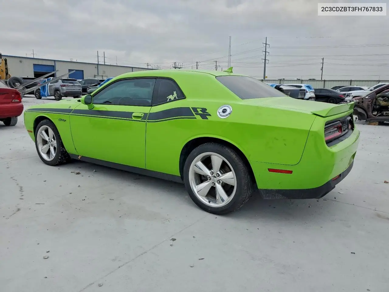 2C3CDZBT3FH767833 2015 Dodge Challenger Sxt Plus