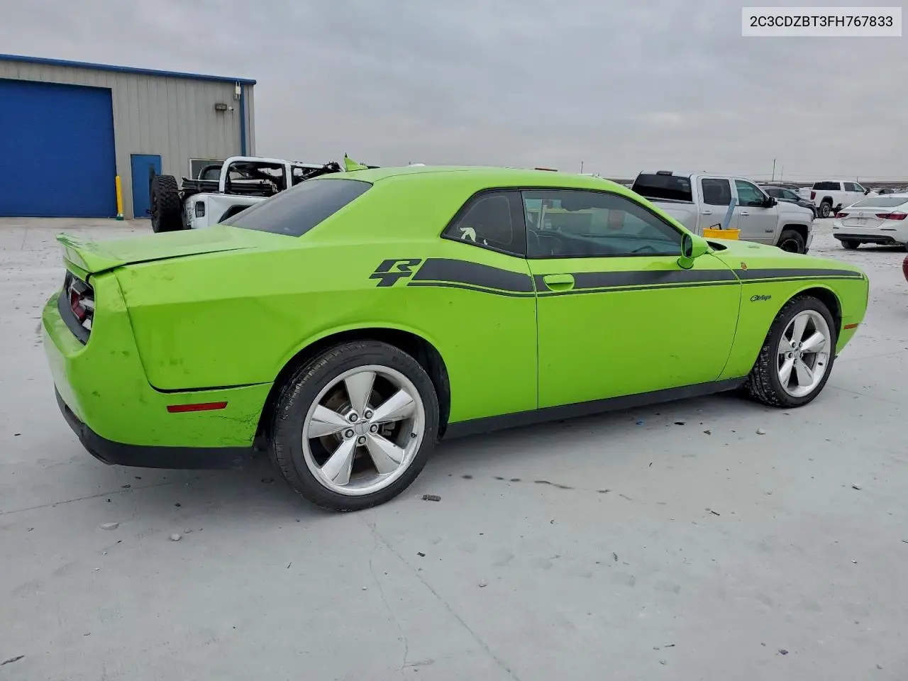 2C3CDZBT3FH767833 2015 Dodge Challenger Sxt Plus