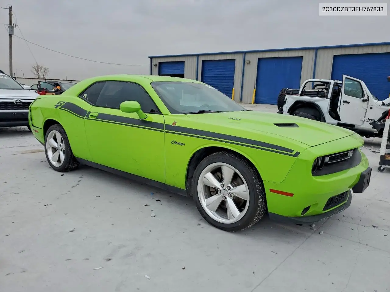 2C3CDZBT3FH767833 2015 Dodge Challenger Sxt Plus