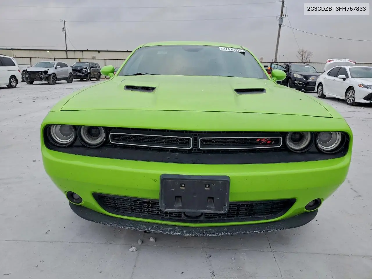 2C3CDZBT3FH767833 2015 Dodge Challenger Sxt Plus