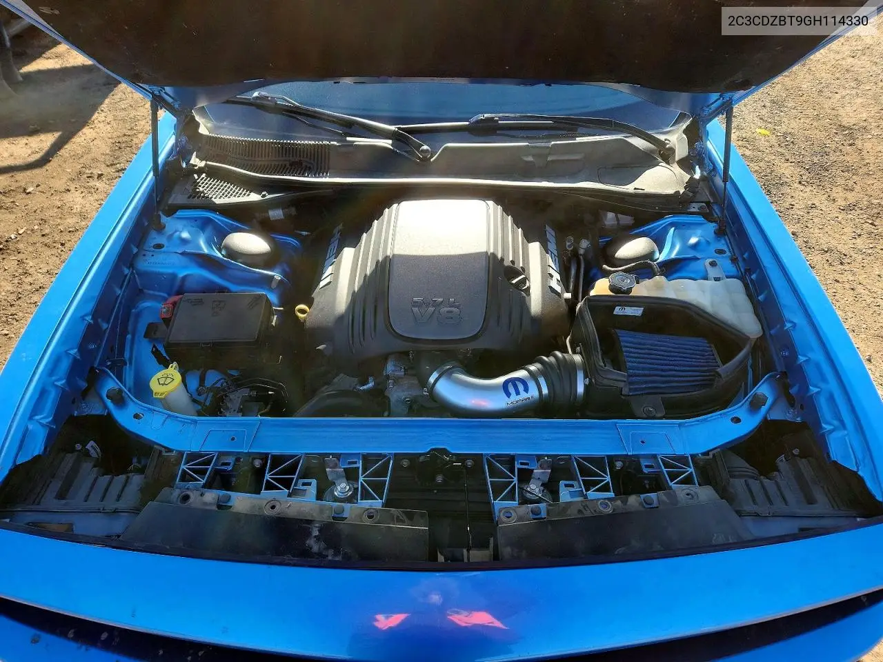 2C3CDZBT9GH114330 2016 Dodge Challenger R/T